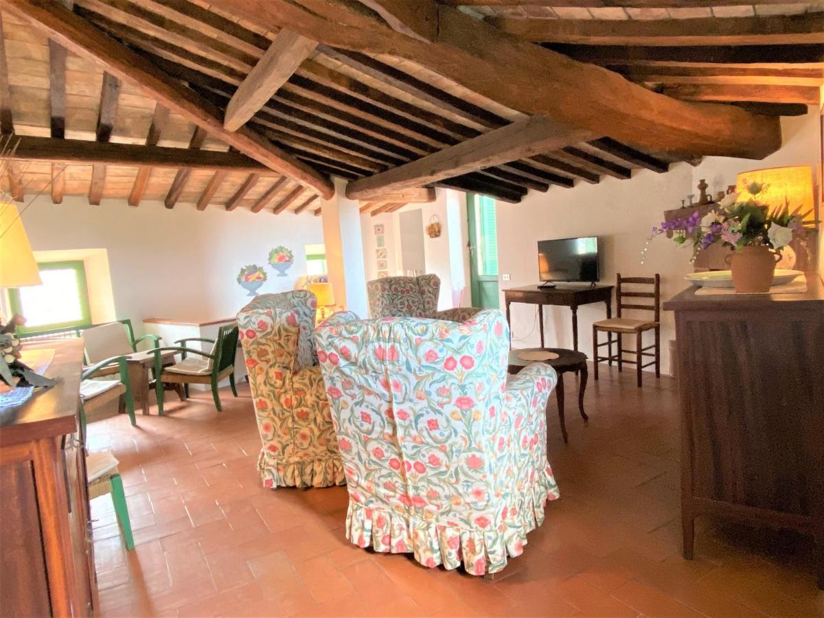 Ferienwohnung La Ginestra - Terrazza Orciatico Exterior foto