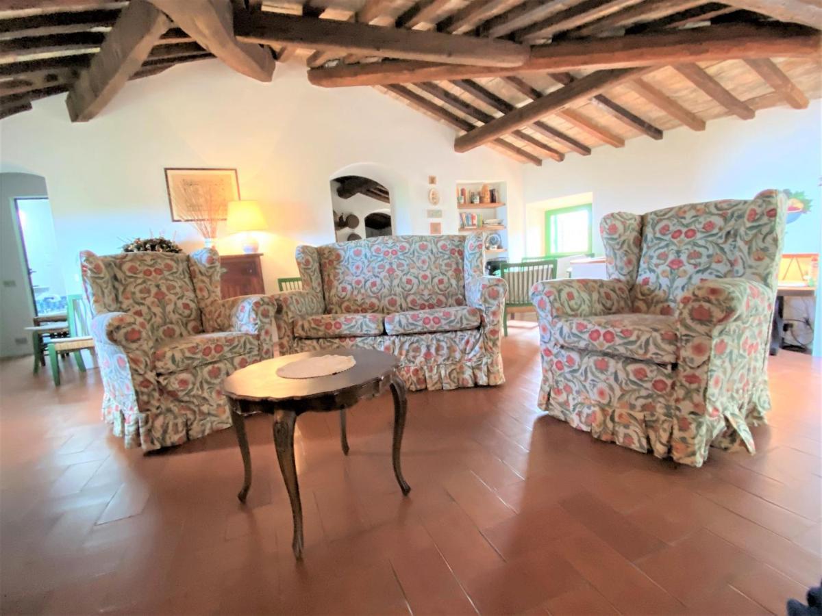 Ferienwohnung La Ginestra - Terrazza Orciatico Exterior foto