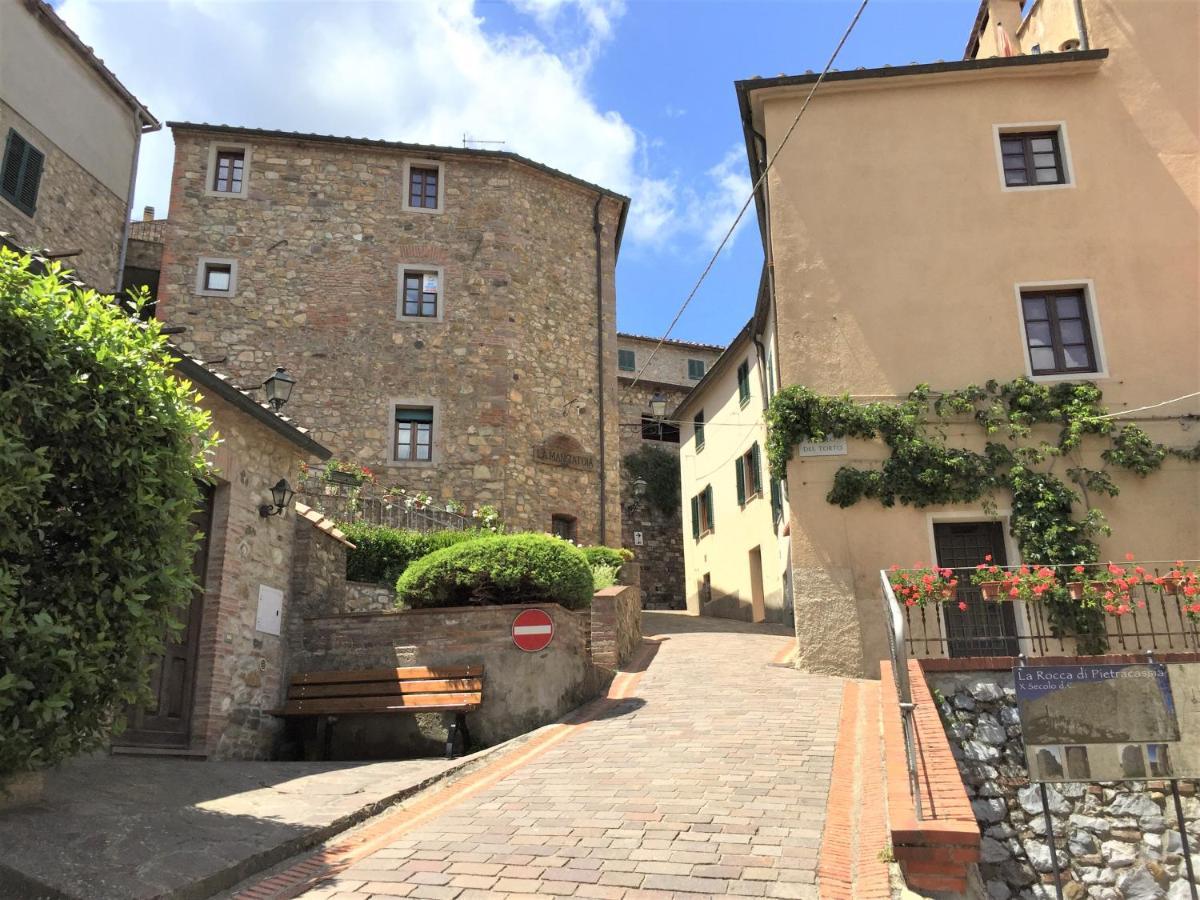 Ferienwohnung La Ginestra - Terrazza Orciatico Exterior foto